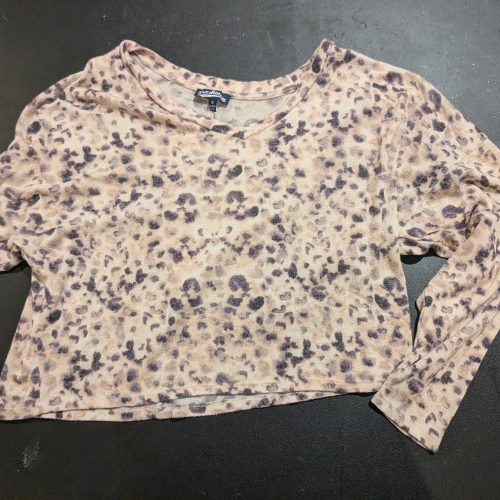 Leopard Print Women's Top